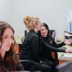 Avenue Dental Care - Spokane Valley - Front desk team at Avenue Dental Care Spokane Valley general dentistry office