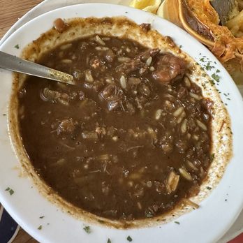Phil's Marina Cafe - This is supposed to be seafood gumbo it was horrible with 1 shrimp in it. They refused to take it back. The manager wasn't any help.. - Seafood Near Me - Slidell, Louisiana