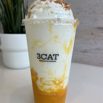 3CAT Handcrafted Beverage - Mochi Mango (Less Sugar) $6.95 - Bubble Tea Near Me - Arcadia, California 3CAT Handcrafted Beverage - Mochi Mango (Less Sugar) $6.95 - Bubble Tea Near Me - Arcadia, California