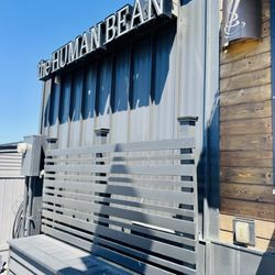 The Human Bean - Exterior and walk up order window.