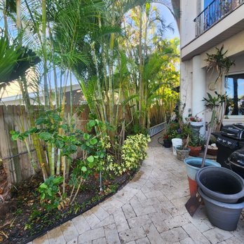 Saunders Property Maintenance - the back yard of a home - Tree Services Near Me