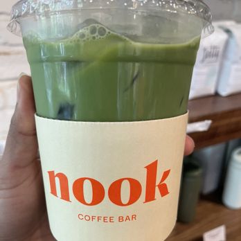 Nook Coffee Bar - Matcha Latte - Coffee & Tea Near Me - Costa Mesa, California