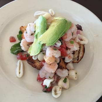 Sam's Chowder House - Seafood bruschetta - Seafood Near Me - Half Moon Bay, California Sam's Chowder House - Seafood bruschetta - Seafood Near Me - Half Moon Bay, California