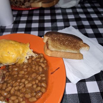 Hot Headz Southern Foods - Pulled pork, beans, Cheesy Hash browns, and bread - Southern Near Me - DeRidder, Louisiana Hot Headz Southern Foods - Pulled pork, beans, Cheesy Hash browns, and bread - Southern Near Me - DeRidder, Louisiana