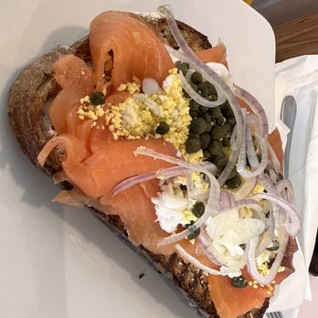 Common Bond Bistro & Bakery - Heights - Lox Tartine - Bakeries Near Me - Houston, Texas Common Bond Bistro & Bakery - Heights - Lox Tartine - Bakeries Near Me - Houston, Texas