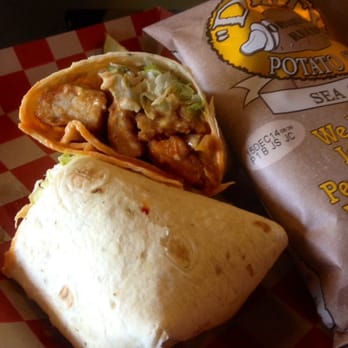 DJ's Pizzeria - Buffalo chicken wrap - Italian Near Me - Spencerport, New York