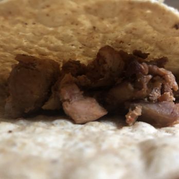 Chipotle Mexican Grill - Barely filled bland chicken taco - Fast Food Near Me - Nanuet, New York Chipotle Mexican Grill - Barely filled bland chicken taco - Fast Food Near Me - Nanuet, New York