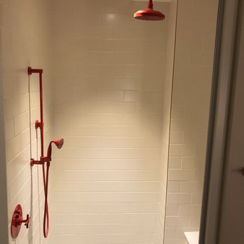 Virgin Hotels - Dallas - Shower - Hotels Near Me - Dallas, Texas