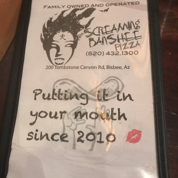 Screaming Banshee Pizza - So good. - Pizza Near Me - Bisbee, Arizona Screaming Banshee Pizza - So good. - Pizza Near Me - Bisbee, Arizona