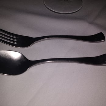 manna - The new silverware setting in preparation for our dessert were chilled. These little touches are so very much appreciated! - New American Near Me - Wilmington, North Carolina