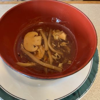 Asian Fusion - Hot sour soup from Lunch special, already eaten - Sushi Bars Near Me - Gypsum, Colorado