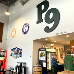 the interior of pint nine brewing the interior of pint nine brewing