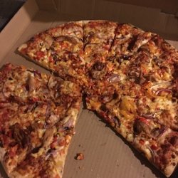 Baba Jon Pizza & Wings - Excuse the missing pieces. They are in my stomach.