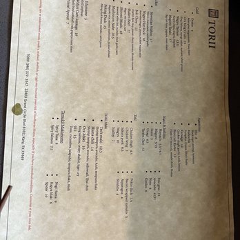 Torii Japanese Inspired - Menu - Japanese Near Me - Katy, Texas Torii Japanese Inspired - Menu - Japanese Near Me - Katy, Texas