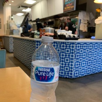 Kokos Mediterranean Cafe - water from the kind owner - Greek Near Me - Pasadena, California