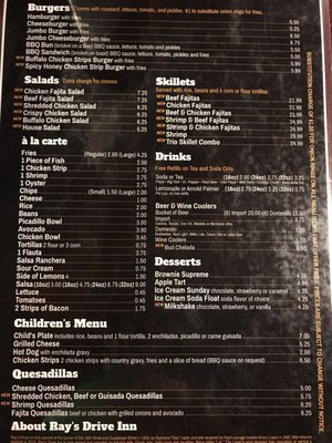 Menu photo 7 Ray's Drive Inn San Antonio, TX Menu photo 7 Ray's Drive Inn San Antonio, TX
