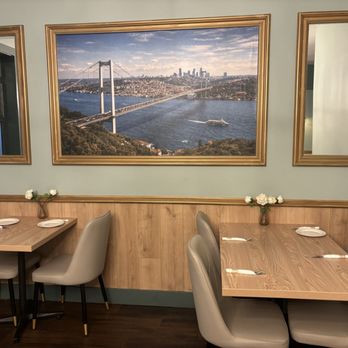 Golden Mediterranean - Seating in rear for larger groups - Mediterranean Near Me - San Francisco, California