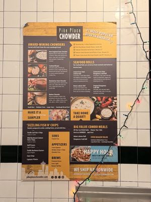 Menu photo 3 Pike Place Chowder - Pacific Place Seattle, WA