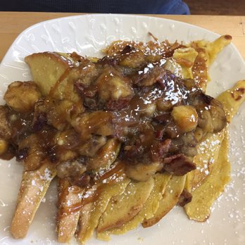 Main Kitchen Cafe - Bourbon bacon & banana French toast. So GOOD - New American Near Me - Granada Hills, California Main Kitchen Cafe - Bourbon bacon & banana French toast. So GOOD - New American Near Me - Granada Hills, California