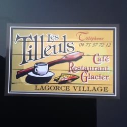 Les Tilleuls - Carte de visite