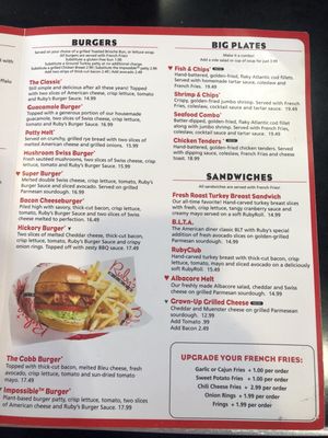 Menu photo 7 Ruby's Diner Commerce, CA Menu photo 7 Ruby's Diner Commerce, CA