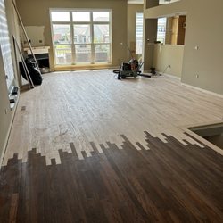 Faith Floors - Original installer was apparently a drunk from what I was told. Didn't seem to take pride in anything