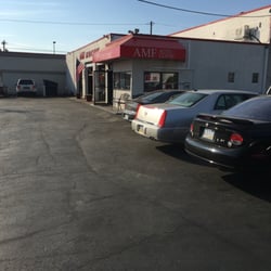AMF Auto Clinic - They do motorcycle inspections as well. Took a chance and asked they were courteous and pleasant.