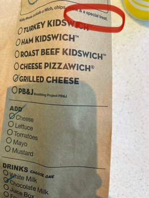 Menu photo 3 Which Wich Dallas, TX