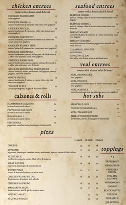 Menu photo 4 Gino's Italian Kitchen Hallsville, TX