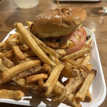 The Yard - Newark - The Oxtail Burger Combo - American Near Me - Newark, New Jersey