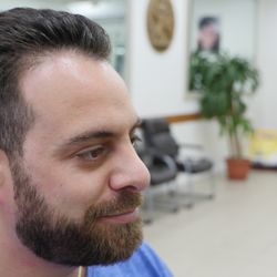 Daddy's Barber Shop - Another happy costumer