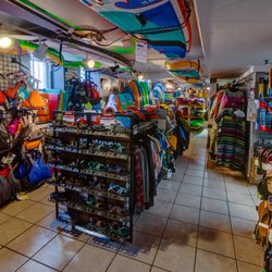 Confluence Kayak & Ski - The lower level of the shop features whitewater and recreational kayaks and paddling gear.