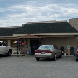 The Forum - Entrance and sign from parking lot.