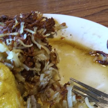 Denny's - My plate of food, greasy and burned - American Near Me - Pigeon Forge, Tennessee