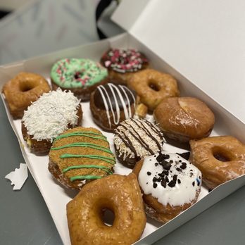 Julie Darling Donuts - a box of assorted donuts - Donuts Near Me - Chattanooga, Tennessee Julie Darling Donuts - a box of assorted donuts - Donuts Near Me - Chattanooga, Tennessee