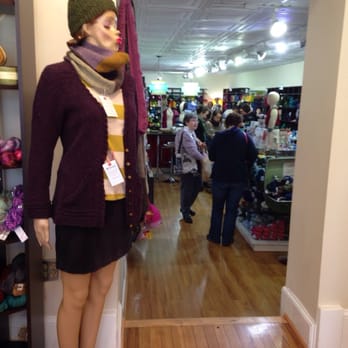Fibre Space - Love the duck face mannequin haha - Knitting Supplies Near Me - Alexandria, Virginia