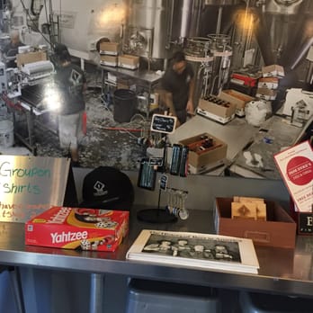 Lightning Brewery - Merchandise table - Breweries Near Me - Poway, California