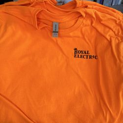 Prints Promotions - Long sleeve safety orange t shirts