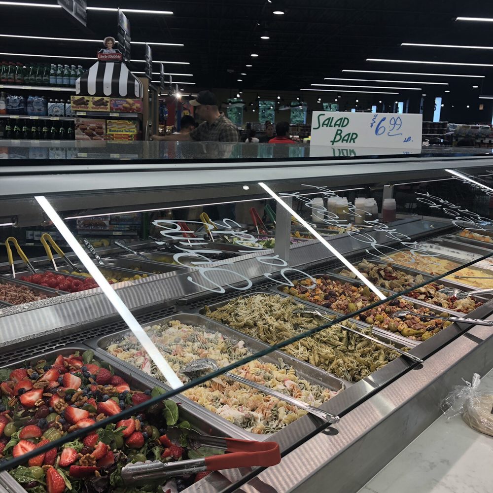 Farmer's Best Market - $6.99 for a pound of salad. At they end of the bar, you can also make your own yogurt parfait. - Grocery Near Me - Chicago, Illinois Farmer's Best Market - $6.99 for a pound of salad. At they end of the bar, you can also make your own yogurt parfait. - Grocery Near Me - Chicago, Illinois