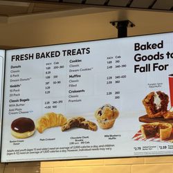 Tim Hortons - Menu