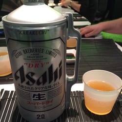 Zushi - 2 liter Asahi!