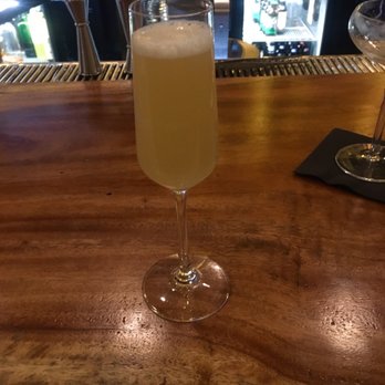 Sausalito on Ninth - Airmail- plantation white rum, lime, honey syrup, bubbles - New American Near Me - Cleveland, Ohio Sausalito on Ninth - Airmail- plantation white rum, lime, honey syrup, bubbles - New American Near Me - Cleveland, Ohio