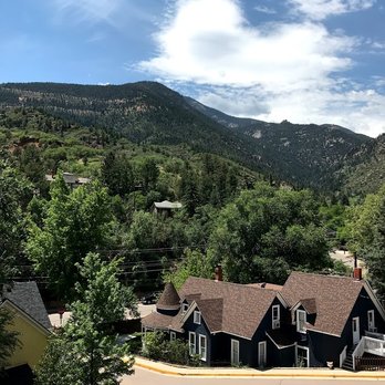 Miramont Castle - The view from outside of the castle. - Tea Rooms Near Me - Manitou Springs, Colorado Miramont Castle - The view from outside of the castle. - Tea Rooms Near Me - Manitou Springs, Colorado