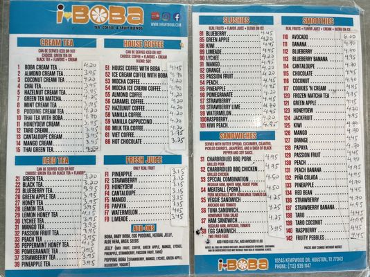Menu photo 4 I Heart Boba Houston, TX