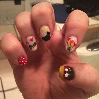 Sea Nails - Hi Mickey - Nail Salons Near Me - Pompano Beach, Florida