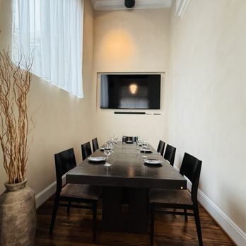 Mazza - Private dinning area seating with TV - Middle Eastern Near Me - Omaha, Nebraska Mazza - Private dinning area seating with TV - Middle Eastern Near Me - Omaha, Nebraska