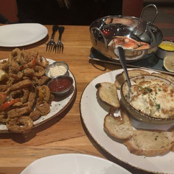 Cutters Crabhouse - Calamari, crab dip, and crab legs. The crab dip was so rich and had a lot of crab meat in it! - Seafood Near Me - Seattle, Washington Cutters Crabhouse - Calamari, crab dip, and crab legs. The crab dip was so rich and had a lot of crab meat in it! - Seafood Near Me - Seattle, Washington