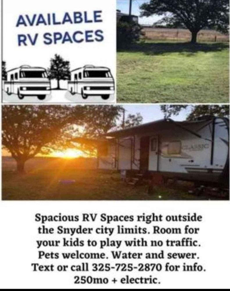 FLOATING B RV PARK Updated June 2024 Dermott, Texas RV Parks