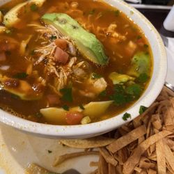 El Nopal - Chicken tortilla soup