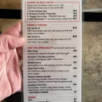 Hat Yai - Menu - Thai Near Me - Portland, Oregon Hat Yai - Menu - Thai Near Me - Portland, Oregon